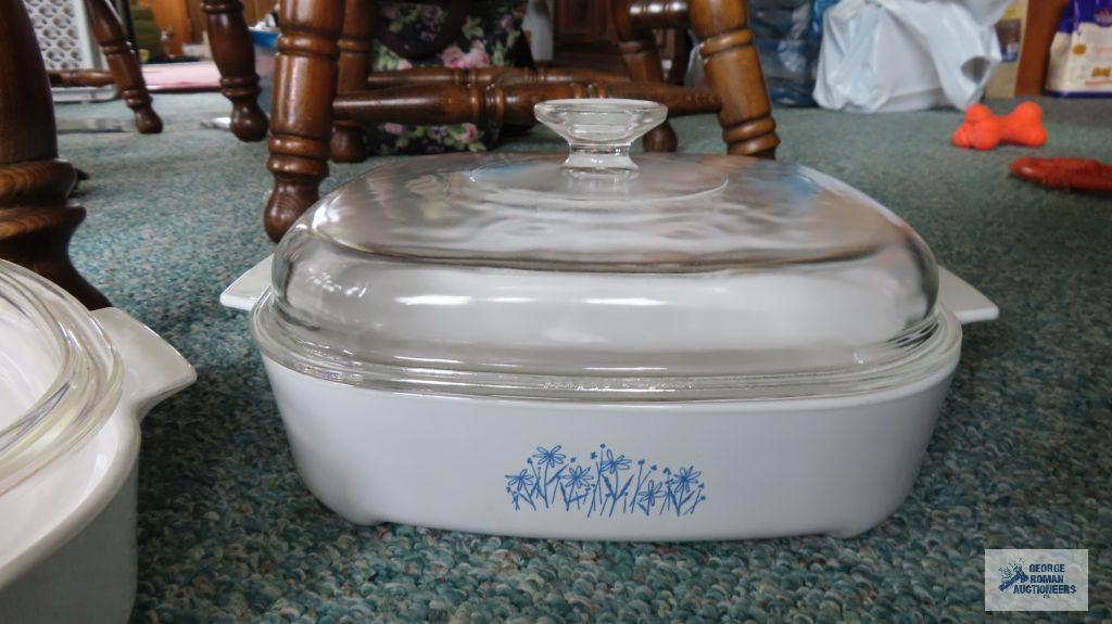 Corning Ware casseroles