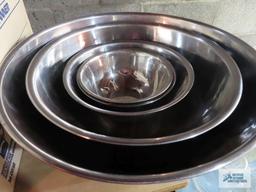 stainless steel mixing bowls