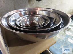 stainless steel mixing bowls