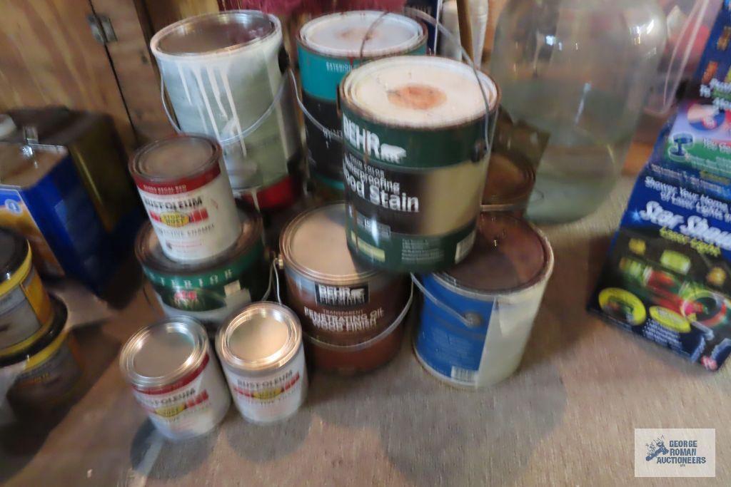 assorted paint