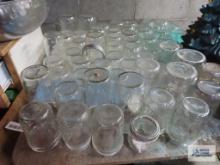 lot of mason jars