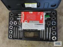 Pittsburgh SAE 40 piece carbon steel tap and die set