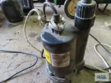 Simer, model 2380, 1/2 hp, Geyser IV submersible utility pump