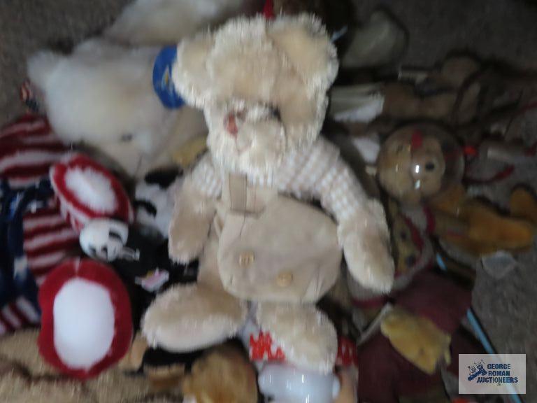 large assortment of bears