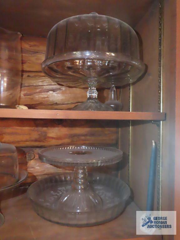 Large assortment of glassware