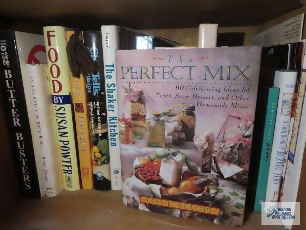 Assorted cookbooks