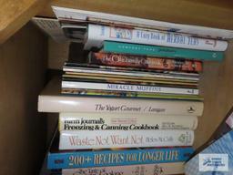 Assorted cookbooks