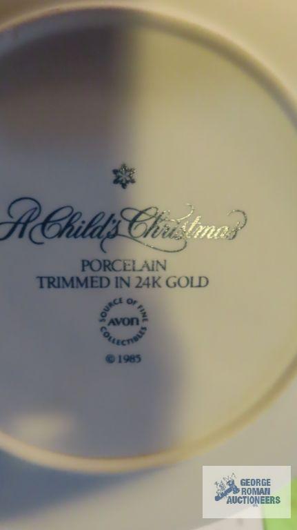 Large collection of plates including Holly Hobbie,...Charles Dickens Christmas limited edition plate