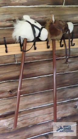 Two children's stick horses, still make noise