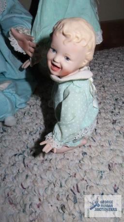 Porcelain baby dolls, Ashton Drake, Yolanda Bello #6541A