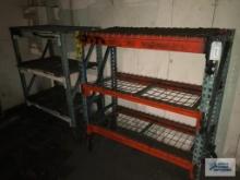 (2) PALLET RACK CARTS