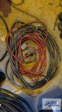 heavy duty extension cord and copper wire