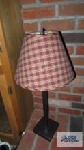 Gingham shade...lamps