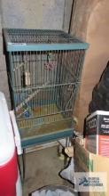 freestanding bird cage