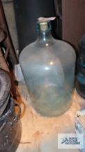 vintage glass carboy