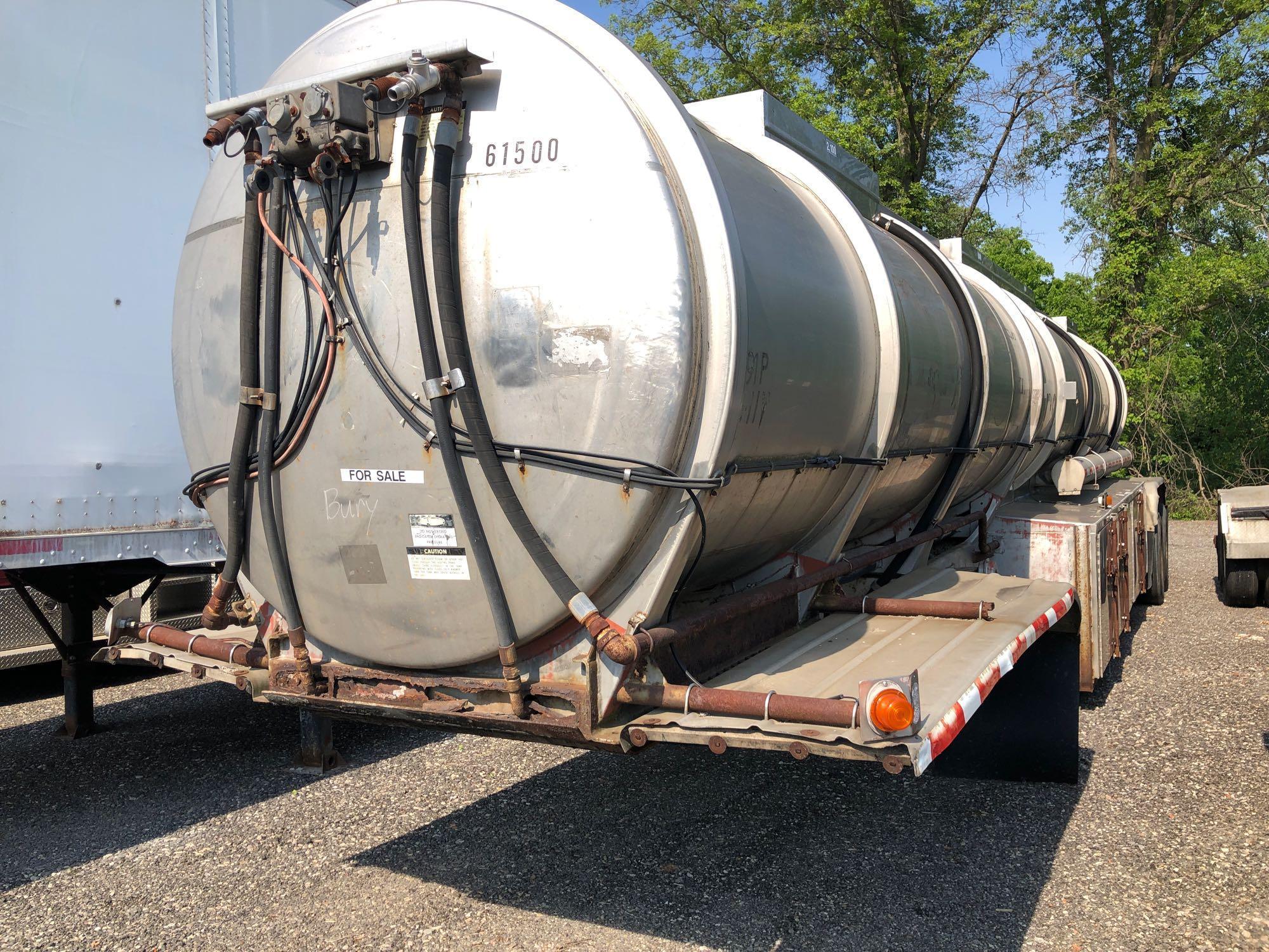 1982 Transportation Equipment Corp Tanker Trailer