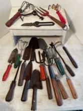 Vintage yard/garden tools