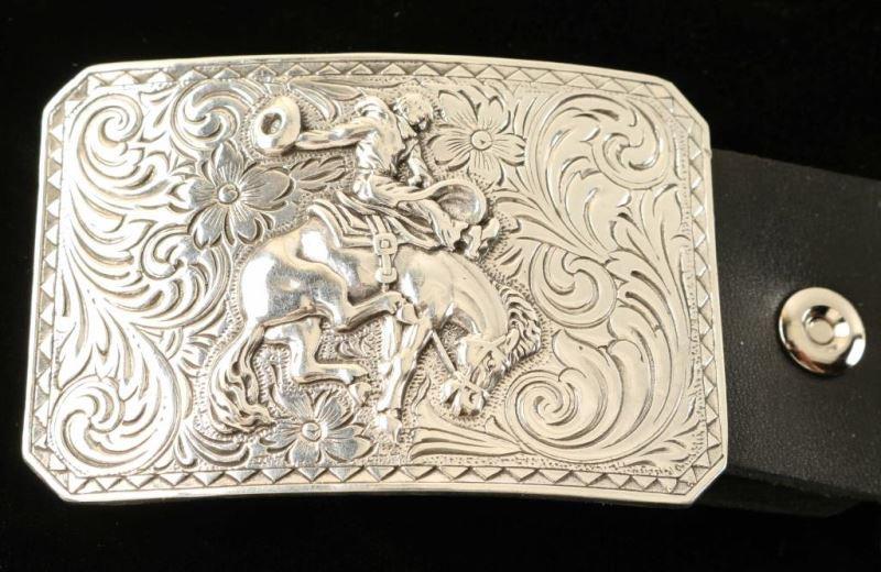 Sterling Silver Concho Belt