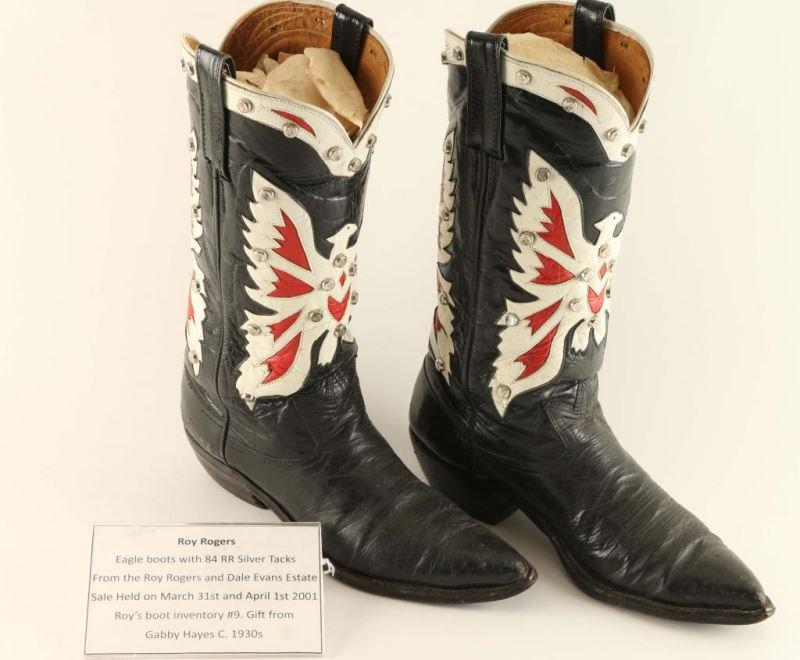 Roy Rogers Eagle Cowboy Boots