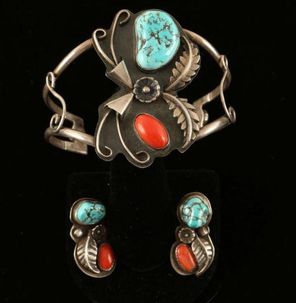 Outstanding Navajo Jewelry Set