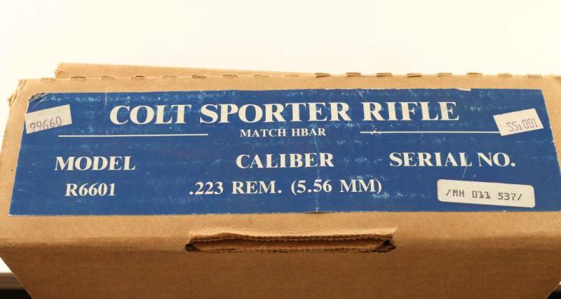 Colt Sporter Match HBAR .223 SN: MH011537