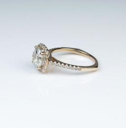 Brilliant 1.86 Carat Diamond Ring
