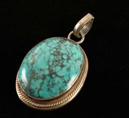 Green Turquoise Pendant