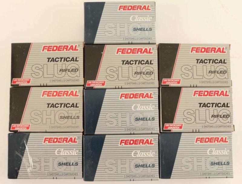 12GA Federal Ammo