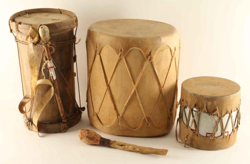 Lot of 3 Drums