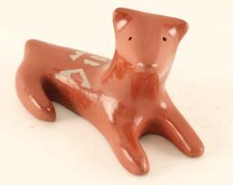 Zuni Pottery Dog