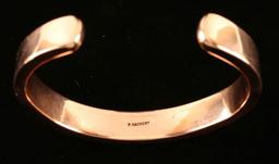 Copper & Sterling Silver Bracelet