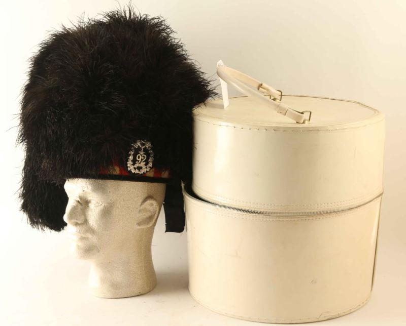 92nd Highland Regiment Feather Bonnet