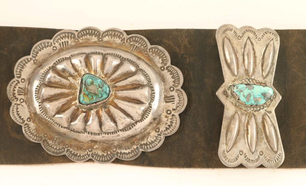 Old Pawn Turquoise Concho