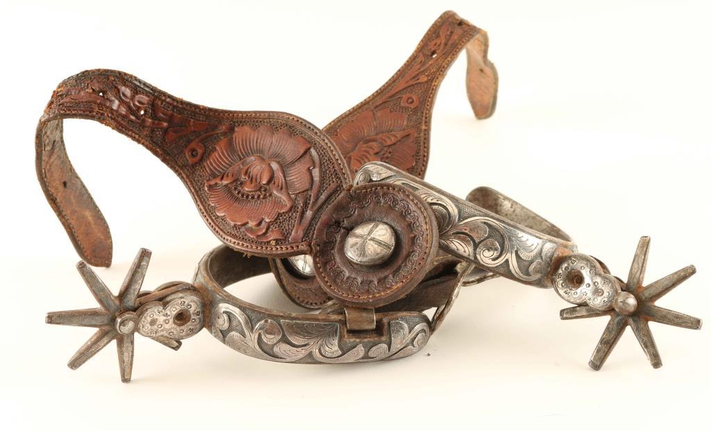 Fancy Silver Mexican Spurs