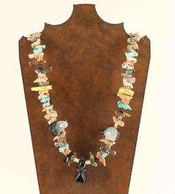 Native American Fetish Necklace