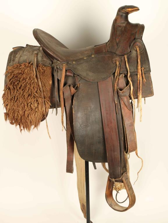 S.C. Gallup Half Seat Saddle