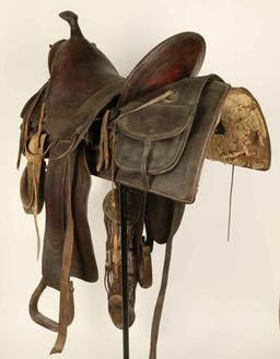 Knox & Tanner High Back Saddle