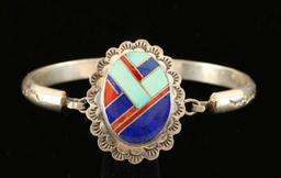 Inlaid Zuni Bracelet