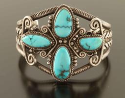 Fred Harvey Turquoise Cuff