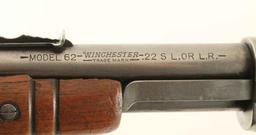 Winchester Model 62 .22 S/L/LR SN: 16004