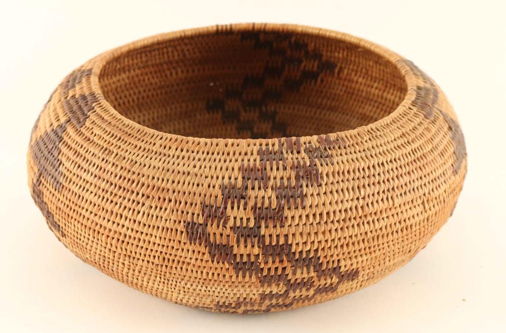 Antique Pomo Basket