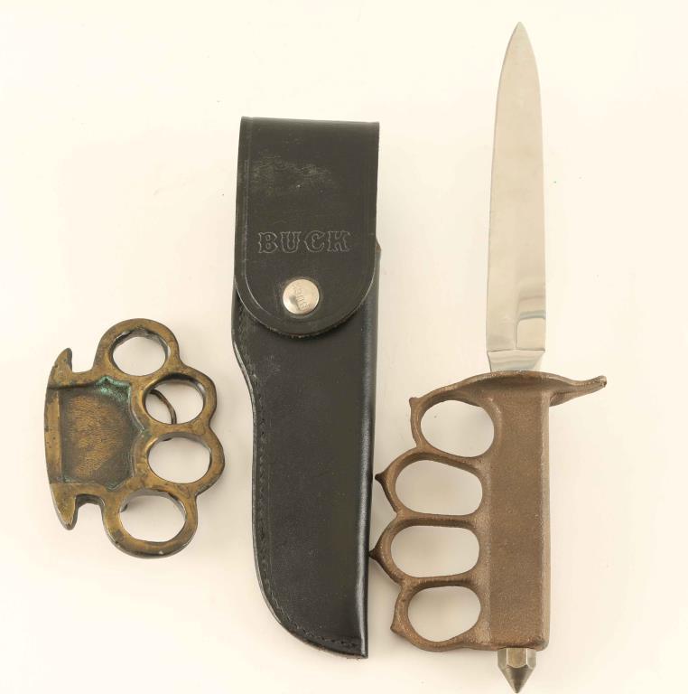 Brass Knuckle Knife/Knuckles