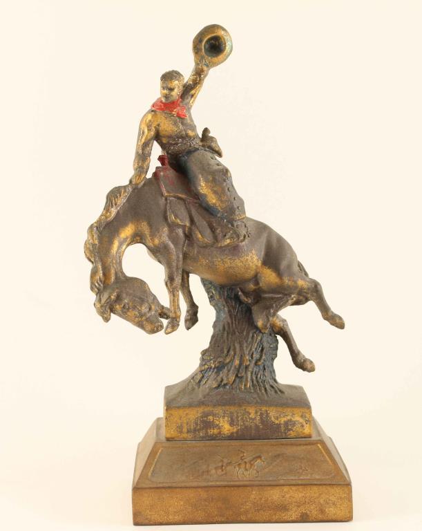 Bucking Bronc Bookend