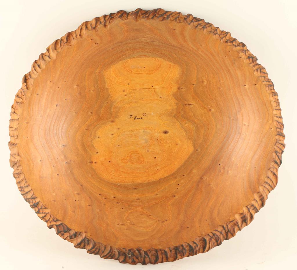 Wood Carved Bowl by Trent Bosch