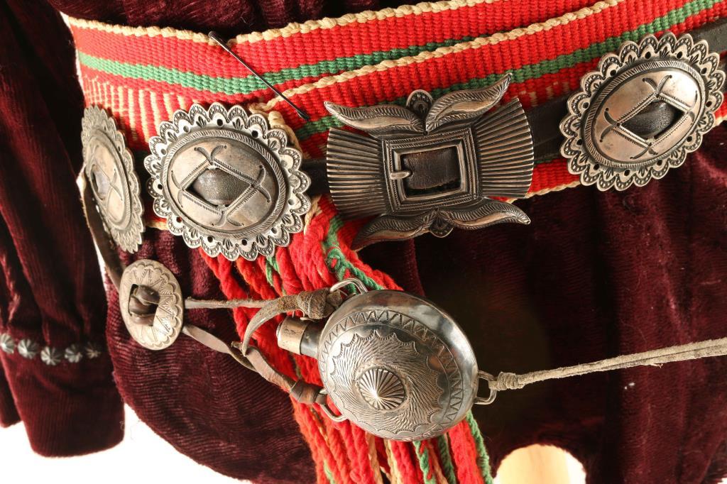 Traditional Navajo Shirt and Accessories