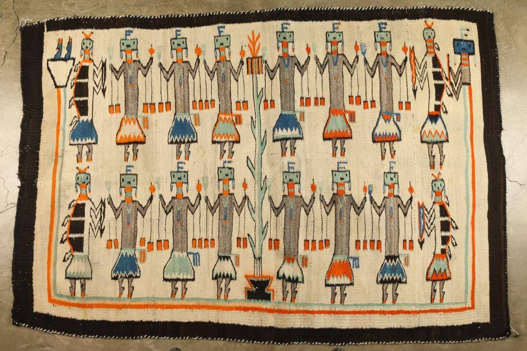 Yei Corn Dancer Rug