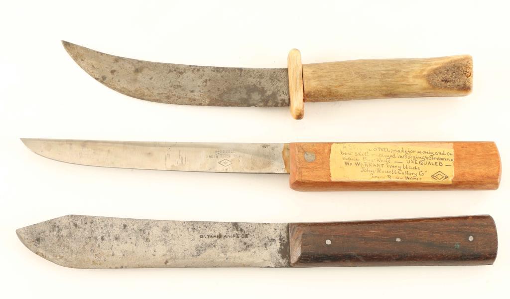 Three 19th-20th Century Knives