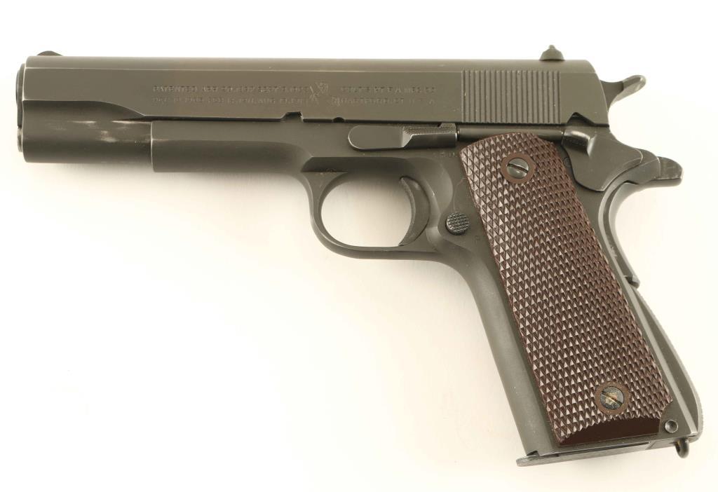 *Colt 1911A1 .45 ACP SN: 907684