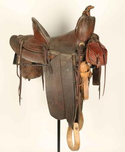 Otto Earnest High Back Saddle