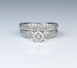 Beautiful Contemporary Diamond Engagement &